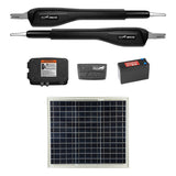 Mighty Mule MM572W Solar Package - Heavy Duty Dual Smart Gate Opener
