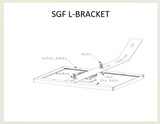 SGF L-Bracket for SGF Series Solar Panels