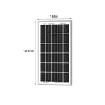 SGF-600 Solar Panel - 10 Watt For 12 Volt Charging