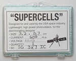 SG-3x7-IC Glass Covered Solar Cell w/ Interconnect - 3x7cm