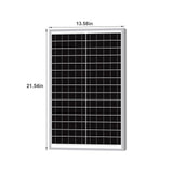 SGF-1800 Solar Panel - 30 Watt For 12 Volt Charging