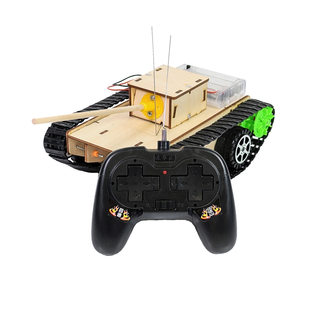 Solar Made Remote Control Tank - STEM Toy Kit