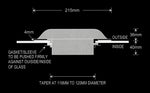 Sunvent SVT-224S - Solar Ventilation Fan - Stainless Steel w/ Battery