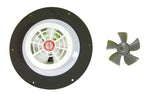 Sunvent SVT-224S - Solar Ventilation Fan - Stainless Steel w/ Battery